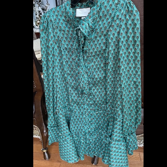 🦚ALEXIS PEACOCK SHORT DRESS🦚 - Picture 2 of 7